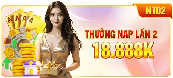 thưởng nạp lần hai