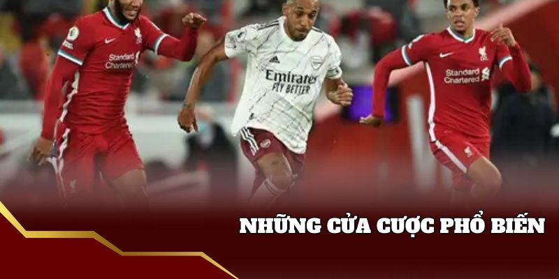 Những cửa cược kèo đồng banh 33win