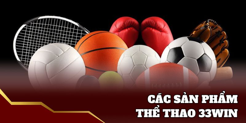 Những sản phẩm thể thao 33win